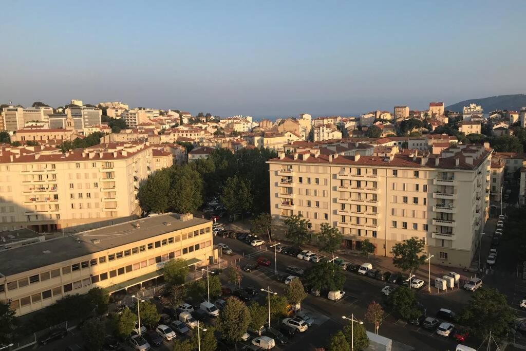 Bel Appartement T3 Mourillon A 5 Min Des Plages - Vue Mer Toulon Bagian luar foto