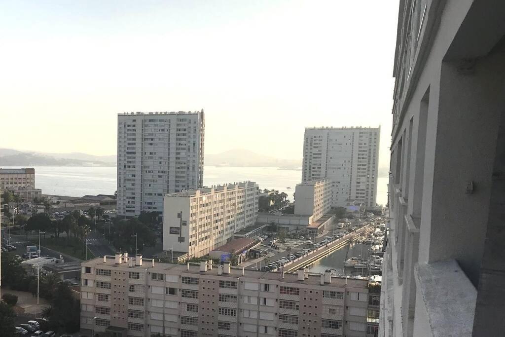 Bel Appartement T3 Mourillon A 5 Min Des Plages - Vue Mer Toulon Bagian luar foto