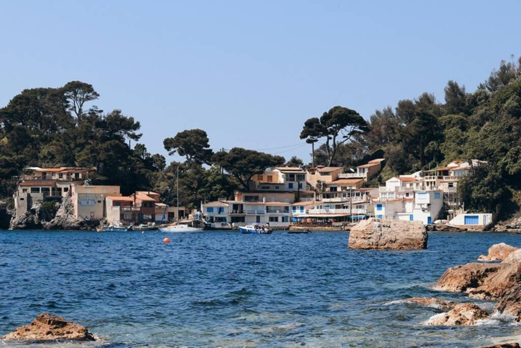 Bel Appartement T3 Mourillon A 5 Min Des Plages - Vue Mer Toulon Bagian luar foto